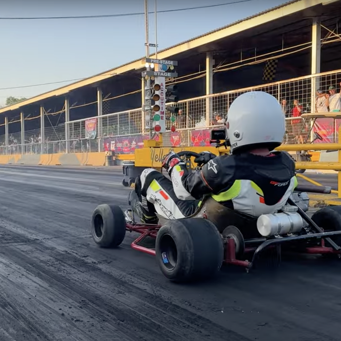 Ducati powered go-kart